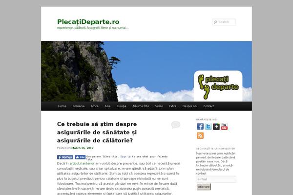 Site using Twenty Eleven Theme Extensions plugin