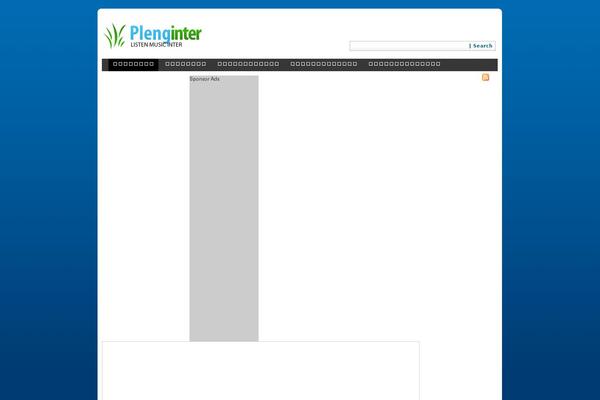 Blue Weed theme site design template sample