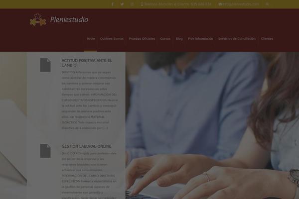 University-child theme site design template sample