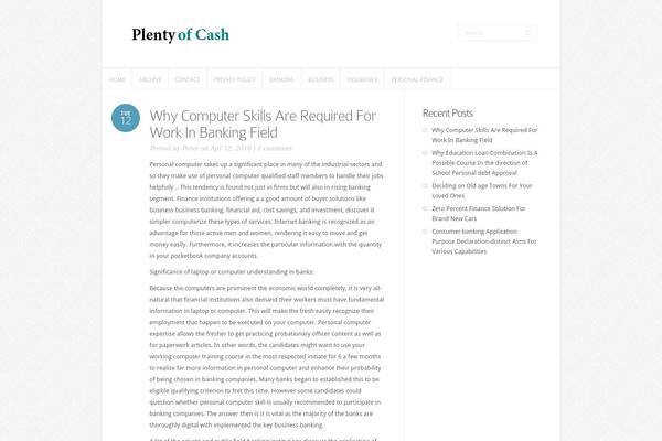 Trim theme site design template sample