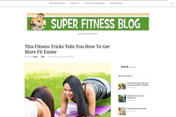 plentyfitness.com site used Infashion