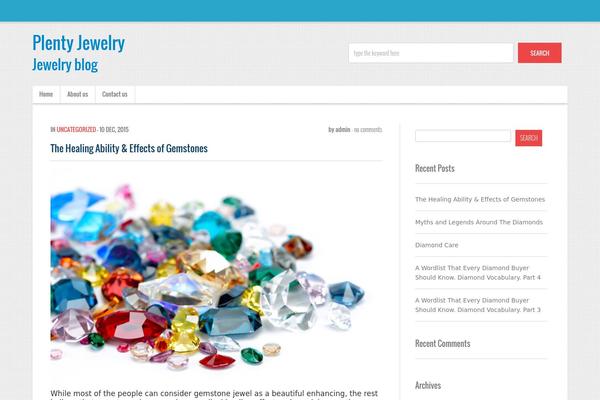 VertiMagazine theme site design template sample