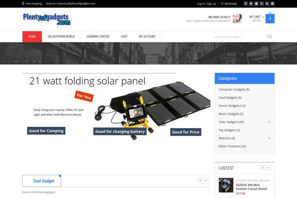 Oswad theme site design template sample