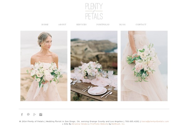 ProPhoto 5 theme site design template sample