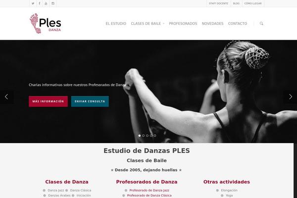 Site using Embed Facebook plugin