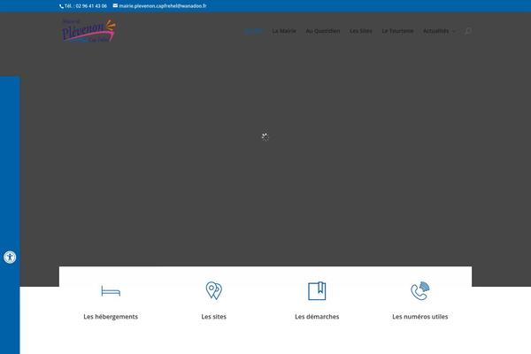 Site using Civist plugin