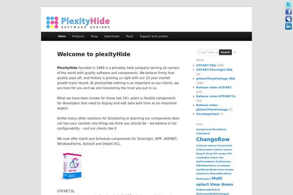 Site using Easy-buttons plugin
