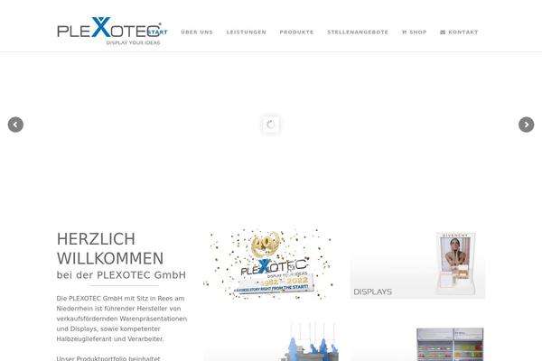 Bridge Child theme site design template sample