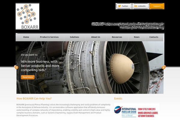 Plexus theme site design template sample