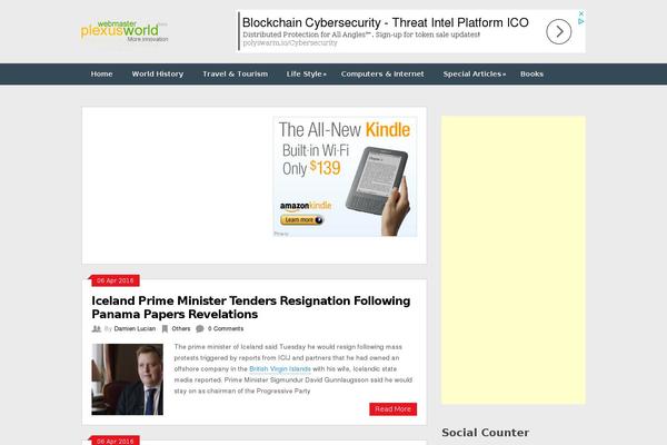 Site using Social-jet plugin