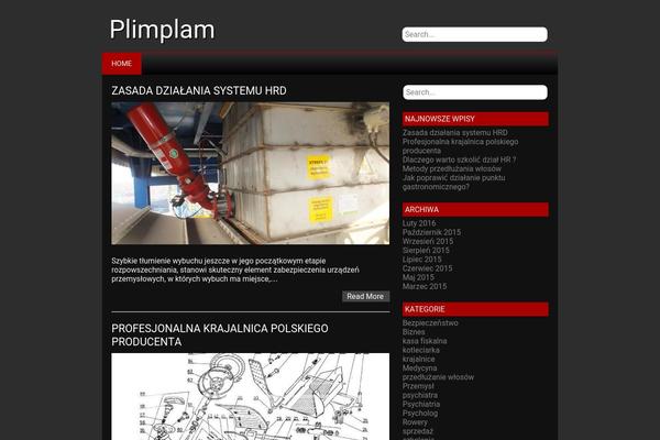 NewGamer theme site design template sample