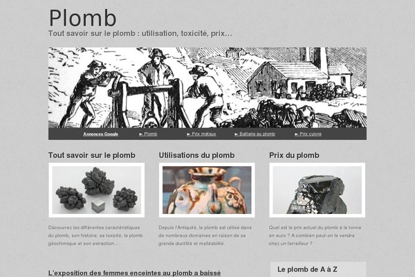 plomb.eu site used Gridiculous