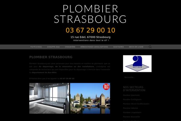 Suits theme site design template sample