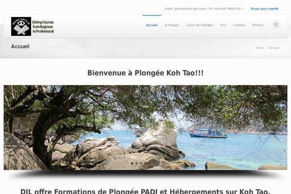 Site using cformsII - contact form plugin