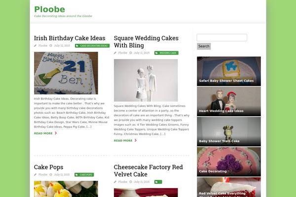 SABINA theme site design template sample