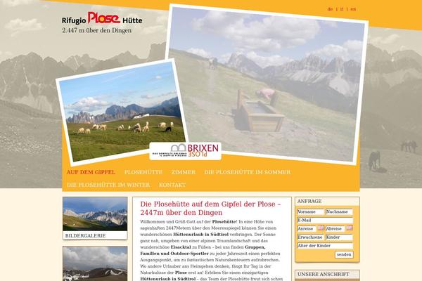 Trend-media theme site design template sample