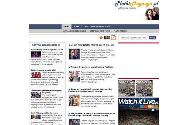 celebritypress theme websites examples