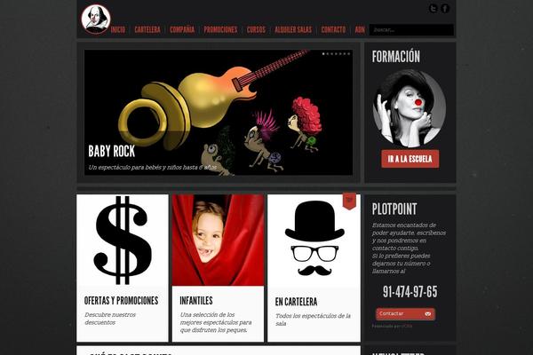 Big Easy theme site design template sample