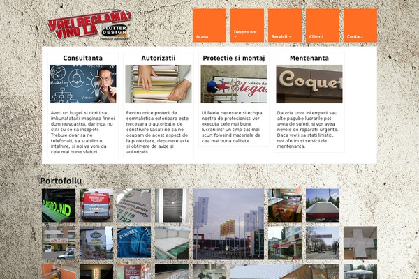 Cms theme site design template sample