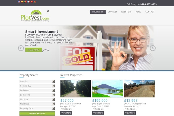 plotvest.com site used Wprealpro