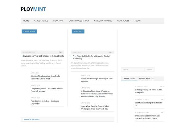 SmartMag theme site design template sample