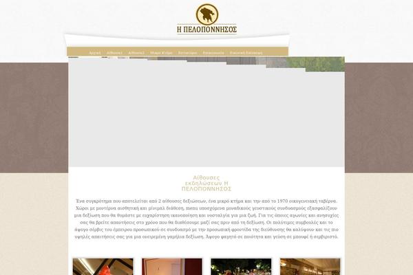 Tripod theme site design template sample