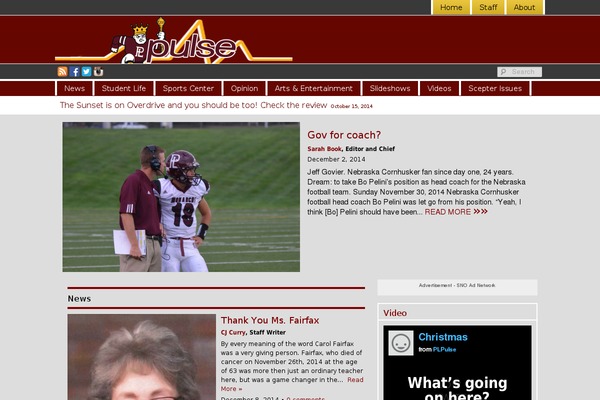 Sno Flex theme site design template sample