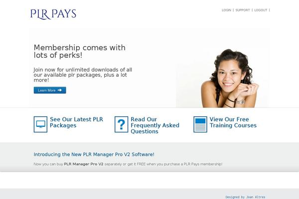 Site using InstaMember plugin