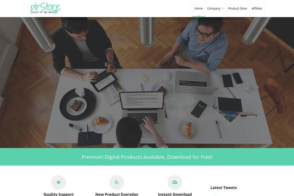 PRO Business theme site design template sample