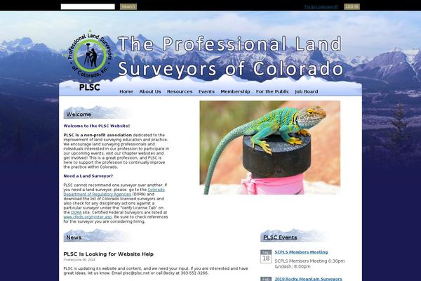 Carlson theme site design template sample