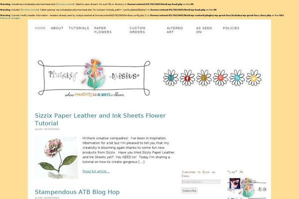 Site using Get Post List With Thumbnails plugin