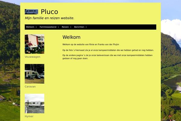 Vantage theme site design template sample
