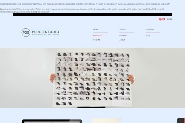 Studio theme site design template sample
