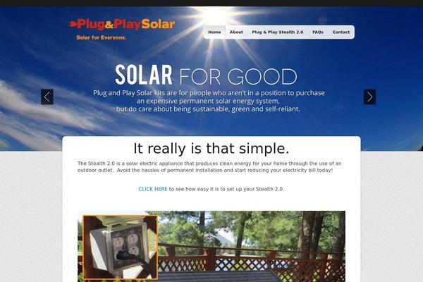 Radiant theme site design template sample