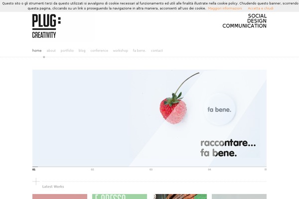 Folioway theme site design template sample