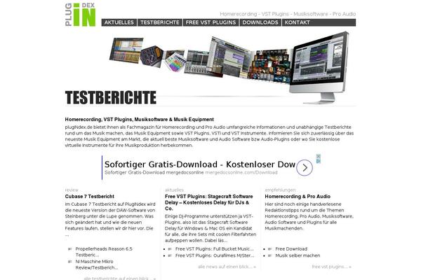 Site using U More Recent Posts plugin