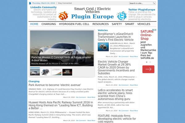 Advanced Newspaper theme site design template sample