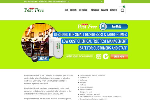 Site using Woocommerce-pip plugin