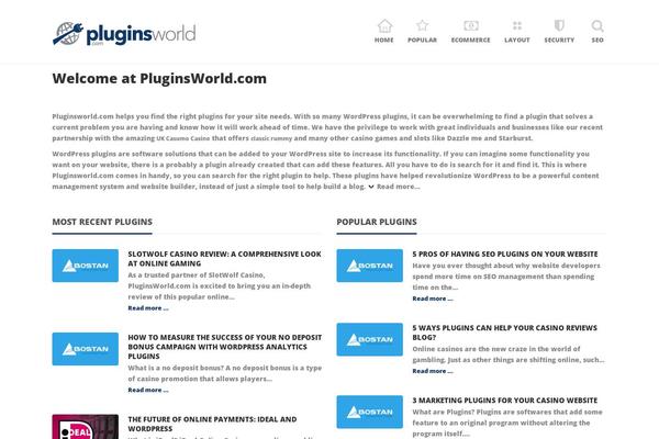 Bostan theme site design template sample