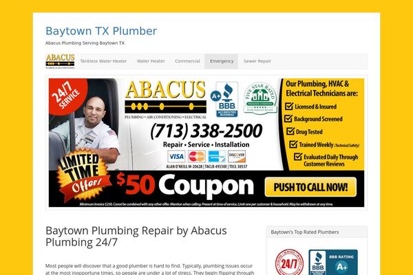 Bootville theme site design template sample