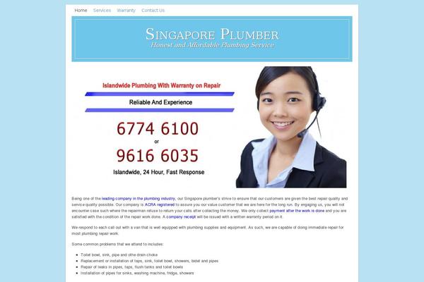 Lifestyle theme site design template sample