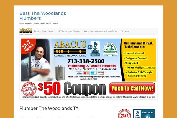 Bootville theme site design template sample
