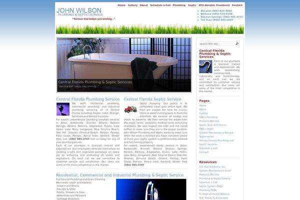 Prospectum theme site design template sample