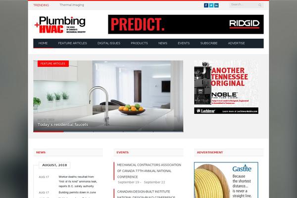 SmartMag Child theme site design template sample