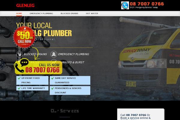 mrh2o theme websites examples