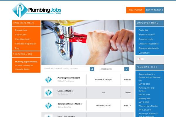 Jobeleon theme site design template sample