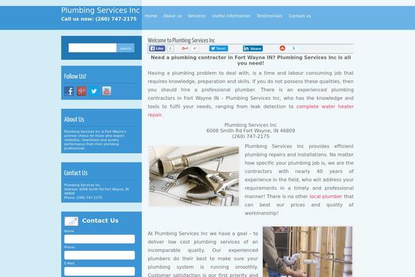 Boston theme site design template sample