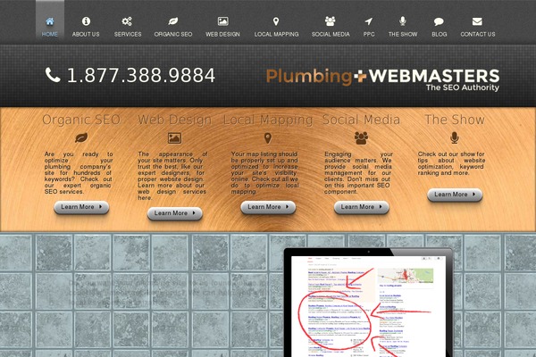 Site using Nw_mobile_menu plugin