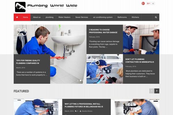 NewsTimes theme site design template sample