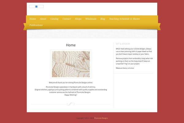 Delicacy theme site design template sample